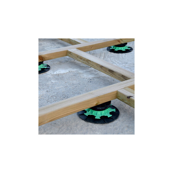 JOUPLAST - Plot terrasse pour lambourde fixe 10 mm Jouplast A l'unite - large
