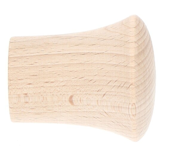 MOBOIS - Embout en bois à visser diamètre 35mm brut - large