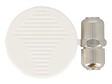 MOBOIS - Poulie de bas avec gland cache nœud pour rail 24x16mm - vignette
