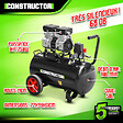 CONSTRUCTOR - Compresseur 750W - 50L silencieux - 8 bars - vignette