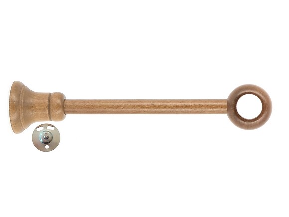 MOBOIS - 1 SUPPORT A OEIL RECOUPABLE 110-280MM AXE/MUR D.28mm DECOR CHENE - large