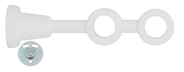 MOBOIS - 1 SUP DB A OEIL BAGUE PLATE D.28/28 MM 130-200MM D.28mm LAQUE BLANC - large