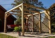 HABRITA - Auvent Veneto - Douglas massif - 12.20m2 - vignette