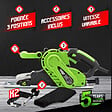CONSTRUCTOR - Ponceuse à bande 2en1 1010W - vignette