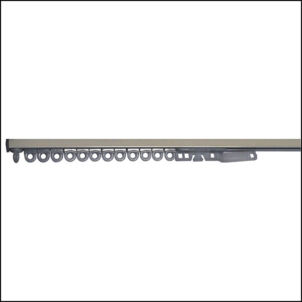 MOBOIS - Profil alu 14x8mm 3m00 satiné argent - large