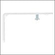 MOBOIS - 2 sup muraux 60mm rail express blanc - vignette