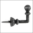 MOBOIS - 2 gonds boule 30mm noir argente - vignette