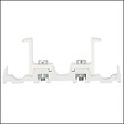 MOBOIS - 2 supports plafond doubles blanc - vignette