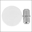 MOBOIS - Poulie de bas avec gland cache nœud pour rail 24x16mm - vignette