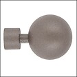MOBOIS - 1 embout delia d20 brun oxyde - vignette