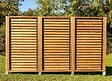 HABRITA - Panneau brise vue - Bois - l100xH200cm - vignette