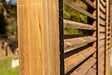 HABRITA - Poteau pour kit brise vue - Bois - vignette