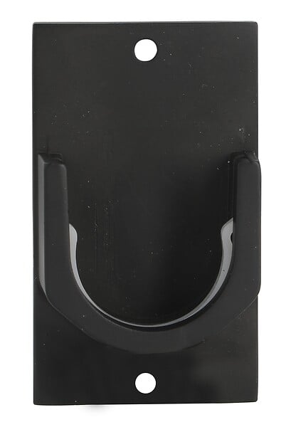 MOBOIS - 2 NAISSANCES METAL ENTRE MURS EASY FIX D.28mm NOIR MAT - large