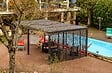 HABRITA - Pergola bioclimatique - Aluminium - Gris - 21.52m2 - vignette