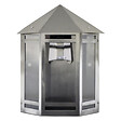 I-WATTS OUTDOOR LIGHTING - Demi applique Inox E27 60W - vignette