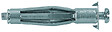 FISCHER - Cheville FISCHER HM-S pour cloison creuse 4 mm x 46 mm boîte de 25 - vignette