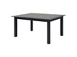 HESPERIDE - Table de jardin aluminium extensible Allure Effet bois muscade & Graphite - 10 places - Hespéride - vignette