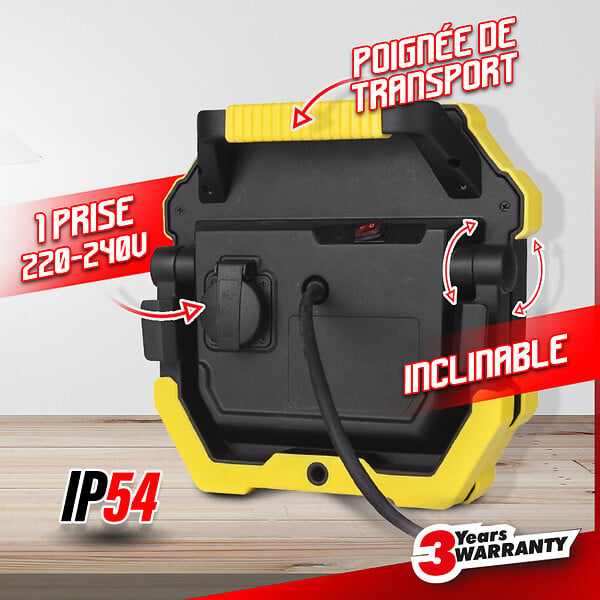 I-WATTS PRO - Projecteur led de chantier 40W   Pro - large