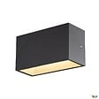 SLV - Applique extérieure SLV SITRA CUBE Up/Down anthracite avec LED intégrée - Taille M - 20 cm - vignette