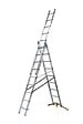 HAILO - Echelle transformable 3 plans à base rapportee - 3x9 echelons - vignette