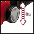 EINHELL - Tondeuse à gazon électrique GC-EM 1032 - Largeur de coupe 32 cm - Surface : 300m² - 30L - vignette
