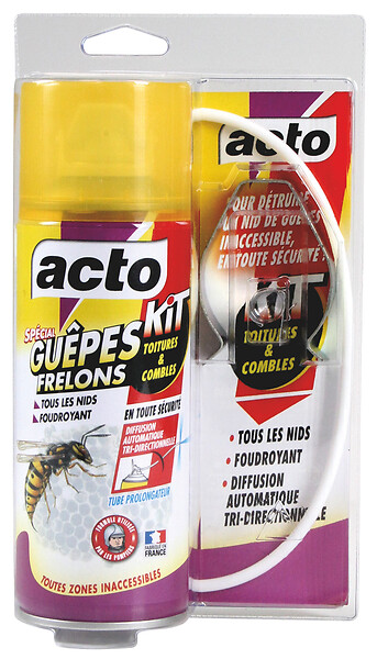 ACTO - Kit toitures et combles spécial guêpes-frelons - large