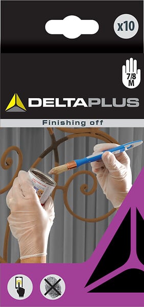 DELTA PLUS - Boite de 10 gants taille 7 - large