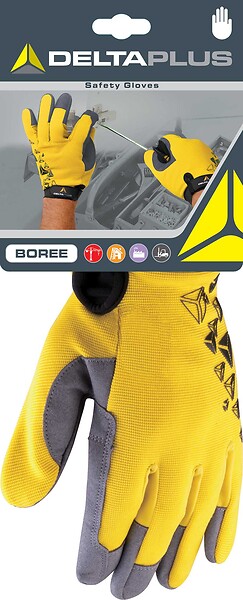 DELTA PLUS - Gants travaux légers taille 9 - large