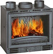 INVICTA - Insert à bois 8kW INVICTA 600 GRANDE VISION TURBO 6660-14 - vignette