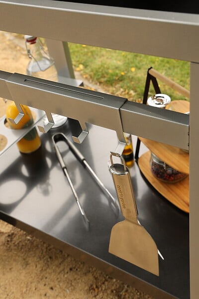 COOKIN G. - Spatule plancha inox - large