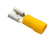 TIBELEC - 10 cosses 6mm2 clips femel.6.3mm jn - vignette