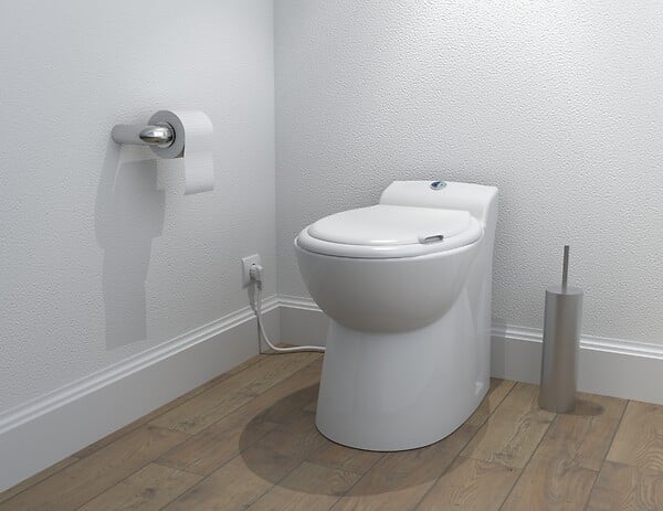 SETMA - WC à broyeur intégré - Céramique - 500W - large
