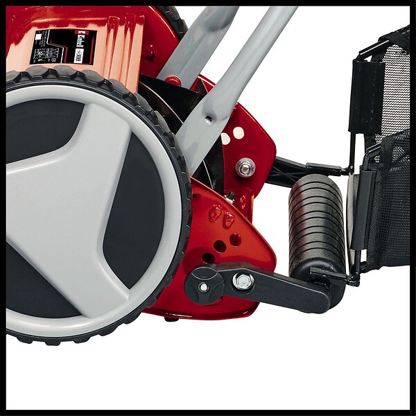EINHELL - Tondeuse à Main Gc-hm 400 - Surfaces Jusqu'à  250 MÂ² - Largeur De Coupe 400 Mm - large