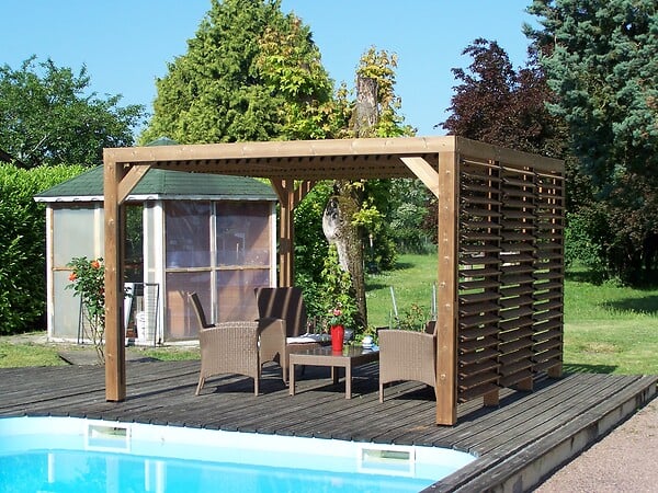 HABRITA - Pergola - Bois - 20.93m2 - large