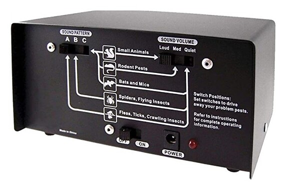 ACTO - Répulsif ultrasons professionnel rats - souris - large