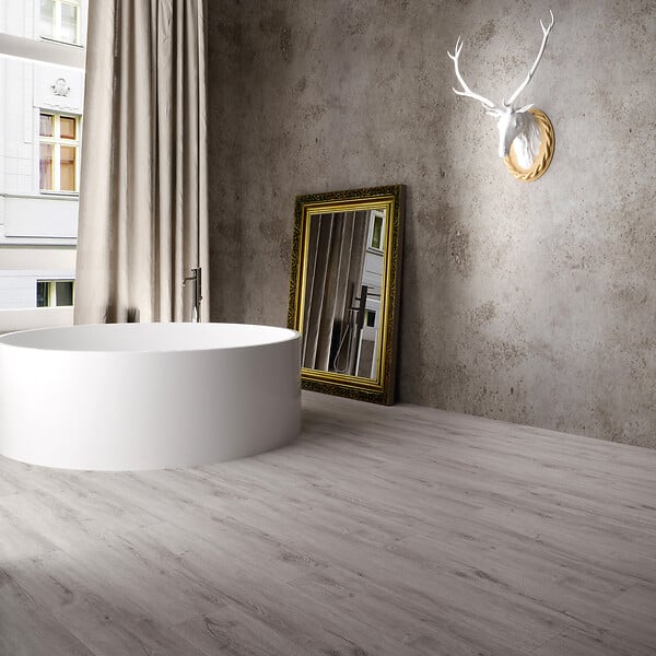 SMARTFLOOR - Lames clipsables en PVC Chicago - L.1221xl.180xEp.5mm - large