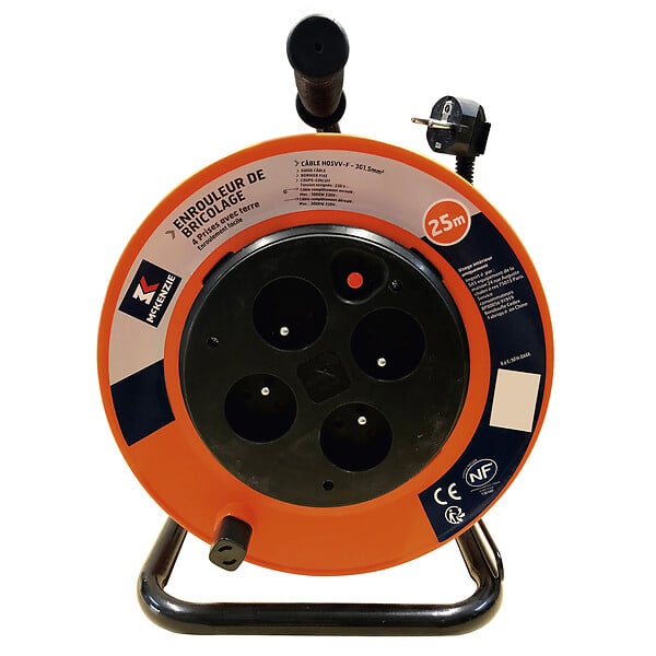 MC KENZIE - Enrouleur bricolage 3G1.5 - 25m - large