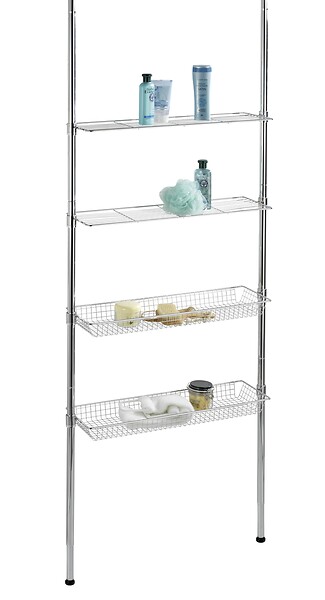 WENKO - Etagère télescopique Ellera - Acier - large