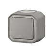 LEGRAND - Plexo poussoir - Gris-saillie - vignette