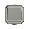 LEGRAND - Plexo poussoir lumineux  - Gris -  saillie - vignette