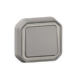 LEGRAND - Plexo interrupteur ou va-et-vient encastré à griffes - Gris - vignette