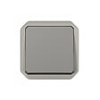 LEGRAND - Plexo interrupteur ou va-et-vient composable - Gris - vignette