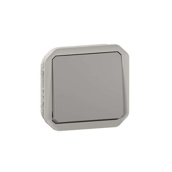 LEGRAND - Plexo interrupteur ou va-et-vient composable - Gris - large