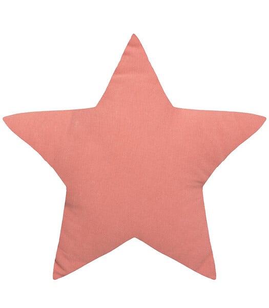 ATMOSPHERA - Coussin décoratif Étoile Berlingot Terracotta 40 x 40 cm - large