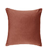 ATMOSPHERA - Coussin déhoussable en Coton Terracotta 38 x 38 cm - vignette