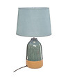 ATMOSPHERA - Lampe à poser en céramique bicolore H 43 cm - vignette