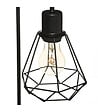 ATMOSPHERA - Lampe à poser en Métal filaire Noir H 46 cm - vignette