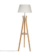 ATMOSPHERA - Lampadaire Trépied en Bambou H 156 cm - vignette