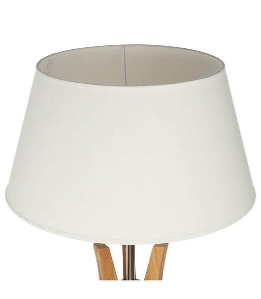 ATMOSPHERA - Lampadaire Trépied en Bambou H 156 cm - large