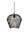 ATMOSPHERA - Luminaire Suspension en Métal filaire Noir D 26 cm - vignette